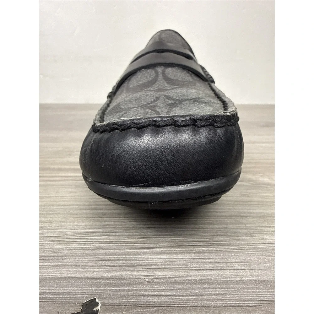 Coach Men's Mott Driver Sig FG2983 Casual‎ Loafer Shoes Black Size 11